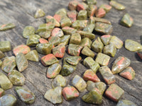Polished Unakite Tumbled Stones - sold per kg - From South Africa - Toprock Gemstones and Minerals