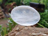 Polished Girasol Pearl Quartz Palm Stones x 23 From Ambatondrazaka, Madagascar - Toprock Gemstones and Minerals