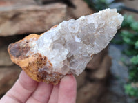 Natural Limonite Quartz Clusters x 6 From Solwezi, Zambia - Toprock Gemstones and Minerals