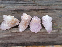 Natural Amethyst Spirit Quartz Crystals x 70 From Boekenhouthoek, South Africa - Toprock Gemstones and Minerals