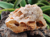 Natural Limonite Quartz Clusters x 4 From Solwezi, Zambia - Toprock Gemstones and Minerals