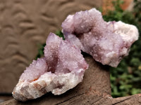 Natural Ametrine and Amethyst Spirit Quartz Clusters x 12 From South Africa - Toprock Gemstones and Minerals
