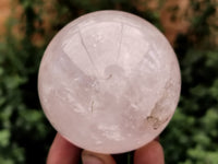 Polished Rose Quartz Spheres x 4 From Ambatondrazaka, Madagascar - Toprock Gemstones and Minerals