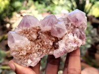 Natural Amethyst Spirit Quartz Clusters x 6 From Boekenhouthoek, South Africa - Toprock Gemstones and Minerals
