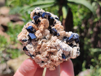 Natural Schorl Black Tourmaline Specimens x 6 From Erongo, Namibia - Toprock Gemstones and Minerals