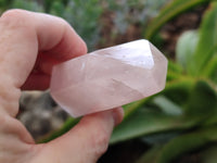 Polished Rose Quartz Points x 6 From Ambatondrazaka, Madagascar - Toprock Gemstones and Minerals