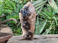 Natural Cascading Smokey Window Quartz Crystal Specimen x 1 From Brandberg, Namibia - Toprock Gemstones and Minerals