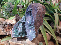 Natural Ball Malachite On Quartz Matrix Specimen x 1 From Kambove, Congo - Toprock Gemstones and Minerals