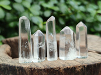 Polished Clear Quartz Crystals x 35 From Madagascar - Toprock Gemstones and Minerals