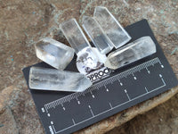 Polished Clear Quartz Crystals x 35 From Madagascar - Toprock Gemstones and Minerals