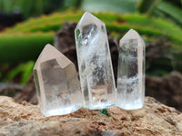 Polished Clear Quartz Crystals x 35 From Madagascar - Toprock Gemstones and Minerals