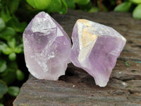 Natural Jacaranda Amethyst Single Quartz Crystals x 24 from Mumbwa, Zambia - Toprock Gemstones and Minerals