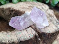 Natural Jacaranda Amethyst Single Quartz Crystals x 24 from Mumbwa, Zambia - Toprock Gemstones and Minerals