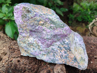 Natural Stichtite Cobbed Specimens x 2 From Barberton, South Africa - Toprock Gemstones and Minerals