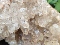Natural Limonite Quartz Clusters x 2 From Solwezi, Zambia - Toprock Gemstones and Minerals