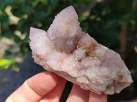 Natural Amethyst Spirit Quartz Clusters x 6 From Boekenhouthoek, South Africa - Toprock Gemstones and Minerals