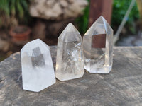 Polished Clear Quartz Crystals x 35 From Madagascar - Toprock Gemstones and Minerals