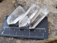Polished Clear Quartz Crystals x 35 From Madagascar - Toprock Gemstones and Minerals