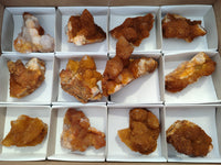 Natural Golden Solar Spirit Quartz Crystals x 12 From Boekenhouthoek, South Africa - Toprock Gemstones and Minerals