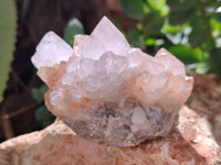 Natural Amethyst Spirit Quartz Clusters x 6 From Boekenhouthoek, South Africa - Toprock Gemstones and Minerals