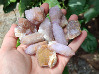 Natural Mixed Smokey Amethyst Spirit Quartz Clusters x 35 From Boekenhouthoek, South Africa - Toprock Gemstones and Minerals
