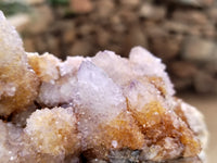 Natural Ametrine Spirit Quartz Clusters x 3 From Boekenhouthoek, South Africa - Toprock Gemstones and Minerals