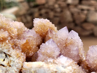 Natural Ametrine Spirit Quartz Clusters x 3 From Boekenhouthoek, South Africa - Toprock Gemstones and Minerals
