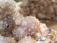 Natural Ametrine Spirit Quartz Clusters x 3 From Boekenhouthoek, South Africa - Toprock Gemstones and Minerals