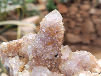 Natural Ametrine Spirit Quartz Clusters x 3 From Boekenhouthoek, South Africa - Toprock Gemstones and Minerals