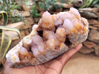 Natural Ametrine Spirit Quartz Clusters x 3 From Boekenhouthoek, South Africa - Toprock Gemstones and Minerals