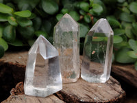Polished Clear Quartz Crystals x 20 From Madagascar - Toprock Gemstones and Minerals
