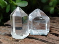 Polished Clear Quartz Crystals x 20 From Madagascar - Toprock Gemstones and Minerals
