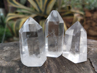 Polished Clear Quartz Crystals x 20 From Madagascar - Toprock Gemstones and Minerals
