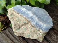 Natural Blue Lace Agate Geode Specimens x 4 From Nsanje, Malawi - Toprock Gemstones and Minerals
