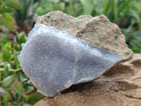 Natural Blue Lace Agate Geode Specimens x 4 From Nsanje, Malawi - Toprock Gemstones and Minerals