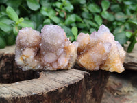 Natural Ametrine Spirit Quartz Clusters x 12 From Boekenhouthoek, South Africa - Toprock Gemstones and Minerals