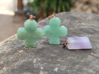 Hand Made Mixed Stone Earrings x 36 From Southern Africa - Toprock Gemstones and Minerals