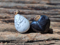 Hand Made Mixed Stone Earrings x 36 From Southern Africa - Toprock Gemstones and Minerals