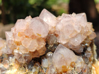 Natural Ametrine Spirit Quartz Clusters x 4 From Boekenhouthoek, South Africa - Toprock Gemstones and Minerals