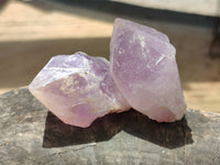 Natural Jacaranda Amethyst Quartz Crystals x 12 From Mumbwa, Zambia - Toprock Gemstones and Minerals
