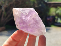 Natural Jacaranda Amethyst Quartz Crystals x 12 From Mumbwa, Zambia - Toprock Gemstones and Minerals