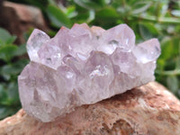 Natural Jacaranda Amethyst Quartz Clusters x 6 From Mumbwa, Zambia - Toprock Gemstones and Minerals