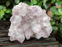 Natural Jacaranda Amethyst Quartz Clusters x 6 From Mumbwa, Zambia - Toprock Gemstones and Minerals