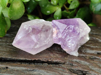 Natural Jacaranda Amethyst Quartz Crystals x 24 From Mumbwa, Zambia - Toprock Gemstones and Minerals