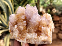 Natural Ametrine Spirit Quartz Clusters x 6 From Boekenhouthoek, South Africa - Toprock Gemstones and Minerals