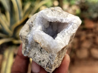 Natural Blue Lace Agate Geode Specimens x 12 From Nsanje, Malawi - Toprock Gemstones and Minerals