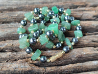 Hand Made Mixed Stone Bead Necklaces x 6 From Southern Africa - Toprock Gemstones and Minerals