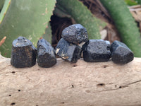 Natural Alluvial Schorl Black Tourmaline Crystals x 2 Kg Lot From Zimbabwe - Toprock Gemstones and Minerals