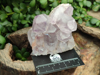 Natural Jacaranda Amethyst Quartz Clusters x 3 From Mumbwa, Zambia - Toprock Gemstones and Minerals