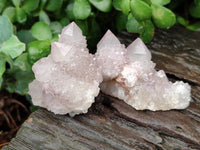 Natural Amethyst Spirit Quartz Clusters x 12 From Boekenhouthoek, South Africa - Toprock Gemstones and Minerals